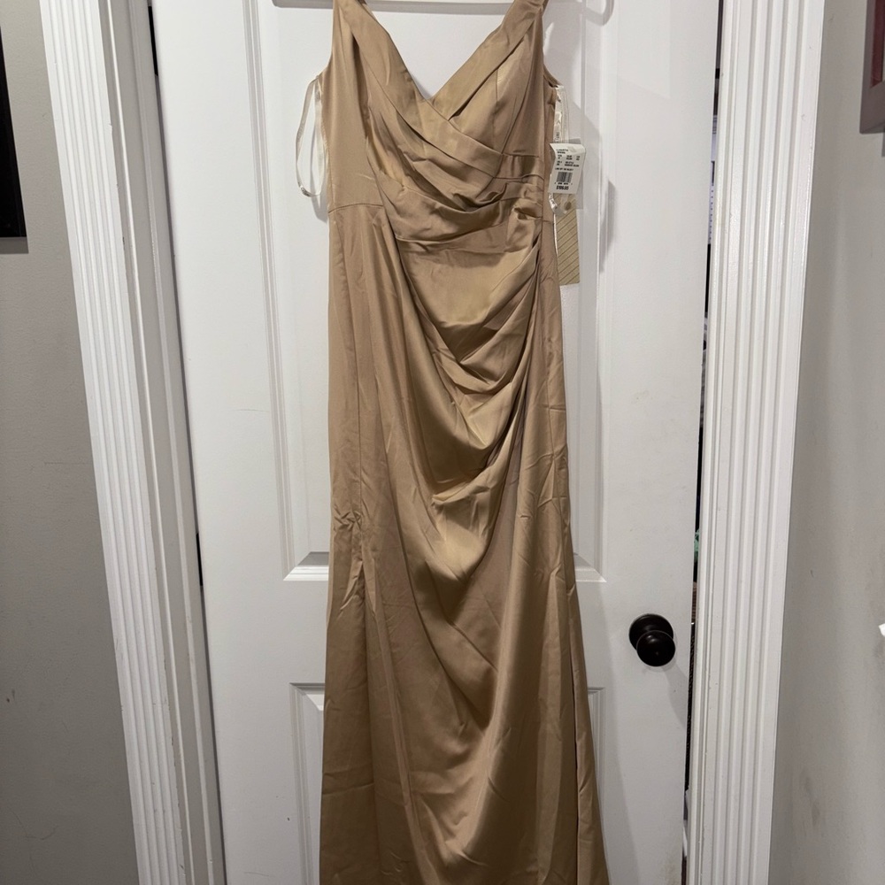 David's Bridal Galina Signature Bridesmaid Dress